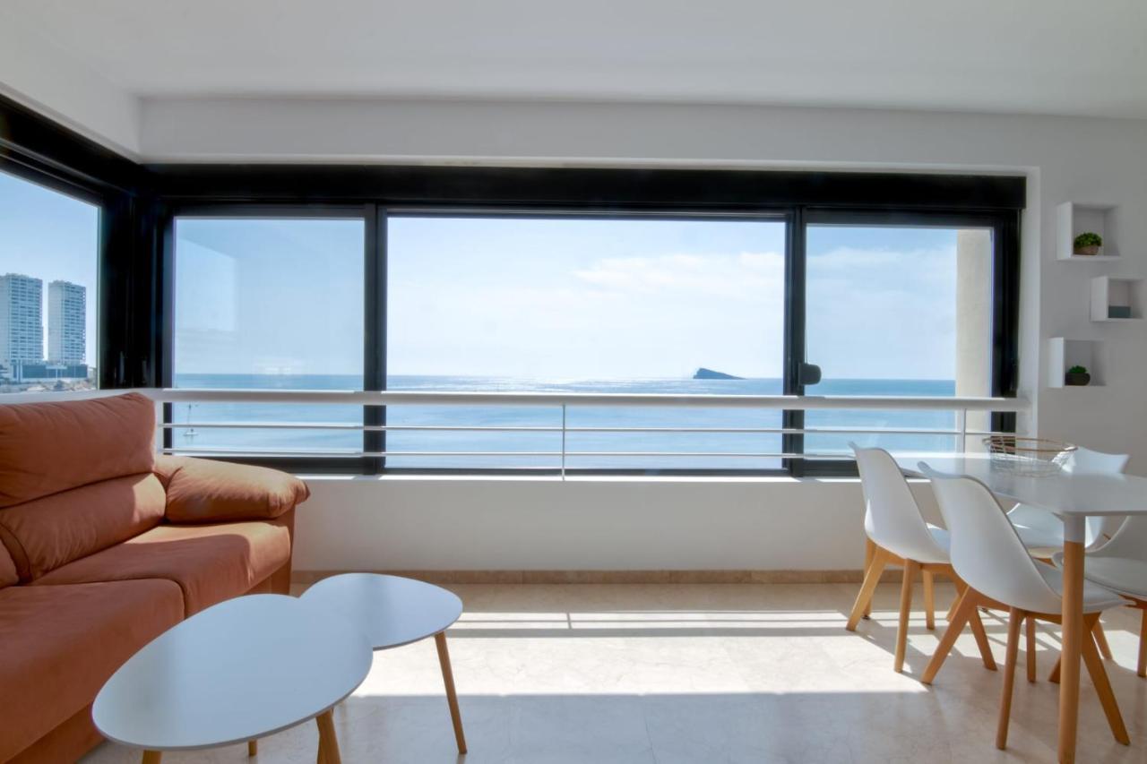 Luminoso Apartamento En Primera Linea De Playa 베니돔 외부 사진