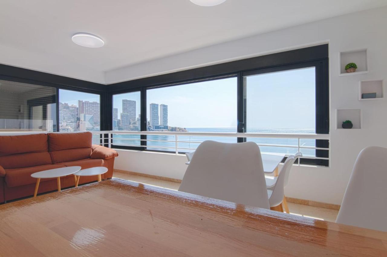Luminoso Apartamento En Primera Linea De Playa 베니돔 외부 사진